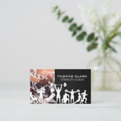 Haltergewichten | Fitnessoefeningen Visitekaartje (Staand voorkant)