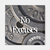 Halterplaten, Geen Excuses Magneet (Voorkant)