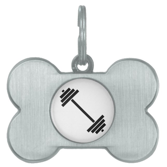 Halters Huisdieren Naamplaatje (voorkant)