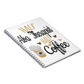 Halve ABA-koffie Notitieboek (Rechterzijde)