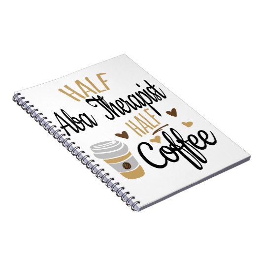 Halve ABA-koffie Notitieboek (Rechterzijde)