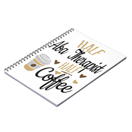 Halve ABA-koffie Notitieboek (Linkerzijde)