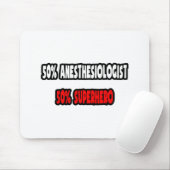 Halve anesthesist... Halve superheld Muismat (Met muis)