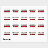 Halve apotheker ... Half superheld Ronde Sticker (Vel)