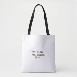 Halve Bagel Halve Biscotti Tas
