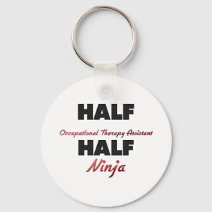 Halve beroepsmatige hulp Half Ninja Sleutelhanger
