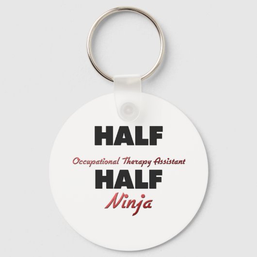 Halve beroepsmatige hulp Half Ninja Sleutelhanger (Voorkant)