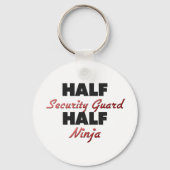 Halve beveiligings garde Half Ninja Sleutelhanger (Voorkant)