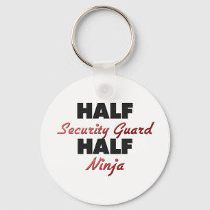 Halve beveiligings garde Half Ninja Sleutelhanger