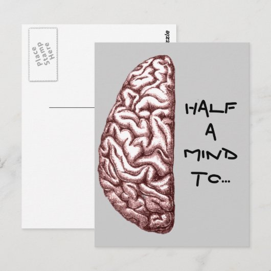 Halve Briefkaart (Voorkant / Achterkant)