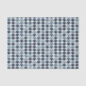 Halve cirkelschaal naadloos patroon tissuepapier (Voorkant)