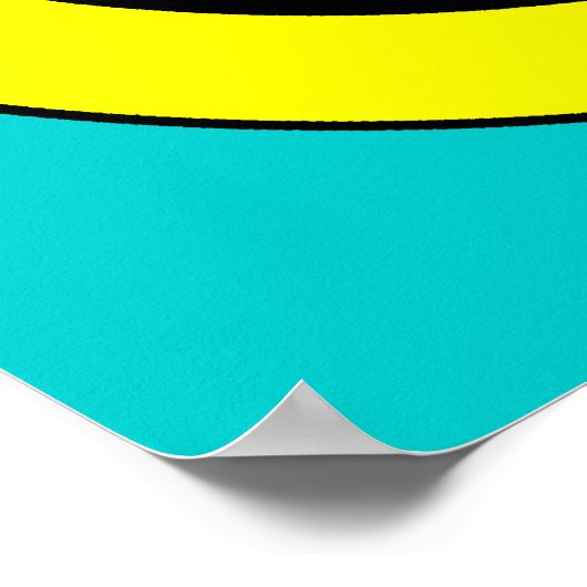 Halve dag grappige Poster Humor (Hoek)