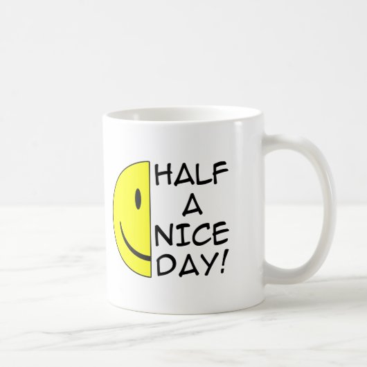 Halve Dag Leuk Mok Humor (Rechts)