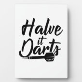 Halve Darts Fotoplaat (voorkant)