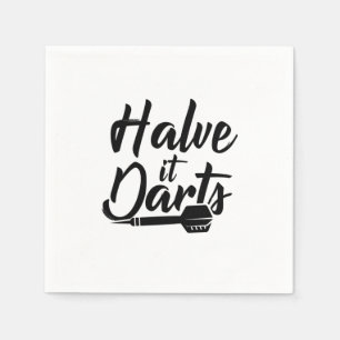 Halve Darts Servet