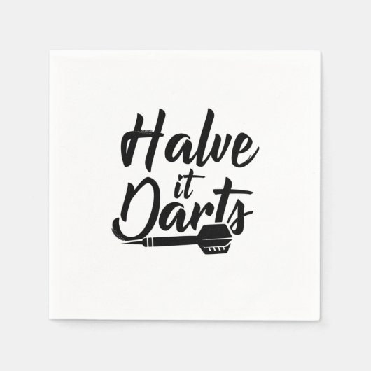Halve Darts Servet (Voorkant)