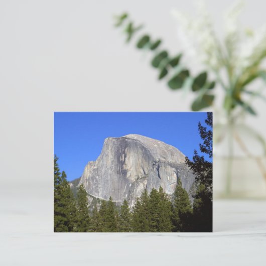 Halve dom in het nationaal park Yosemite - Grote b Briefkaart (Staand voorkant)