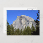 Halve dom in het nationaal park Yosemite - Grote b Briefkaart (Voorkant / Achterkant)