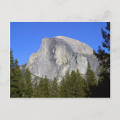 Halve dom in het nationaal park Yosemite - Grote b Briefkaart (Voorkant)