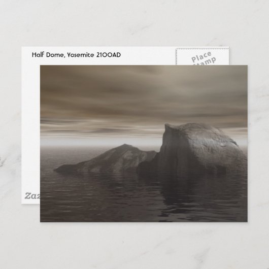 halve dome 2100AD Briefkaart (Voorkant / Achterkant)