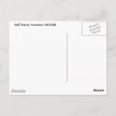 halve dome 2100AD Briefkaart (Achterkant)