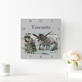 halve dome aangepaste vierkante wandklok (Huis)