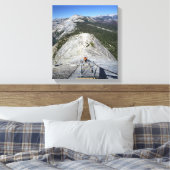 Halve dome die van de Kabels kijkt - Yosemite Canvas Afdruk (Insitu (Slaapkamer))
