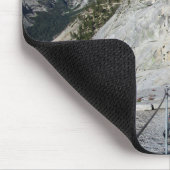 Halve dome die van de Kabels kijkt - Yosemite Muismat (Hoek)