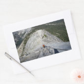 Halve dome die van de Kabels kijkt - Yosemite Rechthoekige Sticker (Envelop)