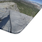Halve dome die van de Kabels kijkt - Yosemite Snijplank (Hoek)