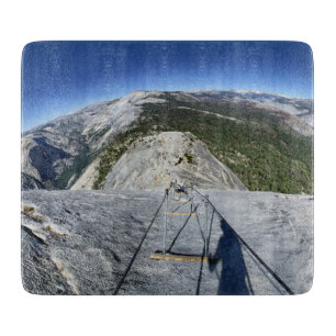 Halve dome die van de Kabels kijkt - Yosemite Snijplank