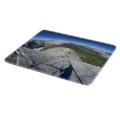 Halve dome die van de Kabels kijkt - Yosemite Snijplank (Hoek)