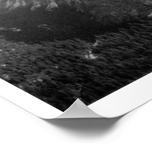 Halve Dome, Nationaal Park Yosemite Poster (Hoek)