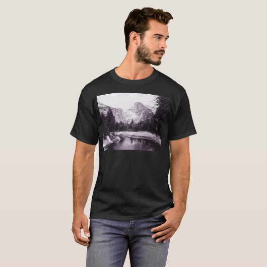 Halve Dome, Nationaal Park Yosemite T-shirt (Voorkant volledig)