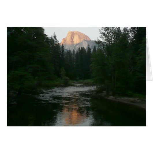 Halve Dome Sunset in Yosemite National Park (Voorkant Horizontaal)