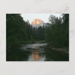 Halve Dome Sunset in Yosemite National Park Briefkaart