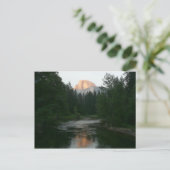 Halve Dome Sunset in Yosemite National Park Briefkaart (Staand voorkant)