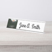 Halve Dome Sunset in Yosemite National Park Bureau Naambordje (Voorkant)