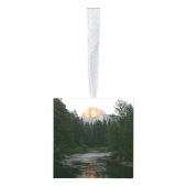 Halve Dome Sunset in Yosemite National Park Decoratie (Rechts)