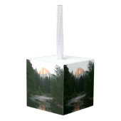 Halve Dome Sunset in Yosemite National Park Decoratie (Achter hoekig)