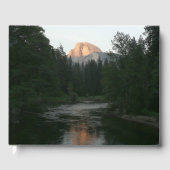 Halve Dome Sunset in Yosemite National Park Gastenboek (Voorkant)