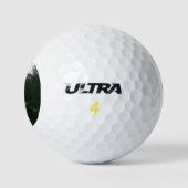 Halve Dome Sunset in Yosemite National Park Golfballen (Logo)