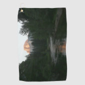 Halve Dome Sunset in Yosemite National Park Golfhanddoek (Voorkant)