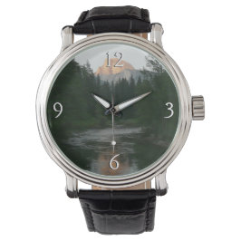 Halve Dome Sunset in Yosemite National Park Horloge