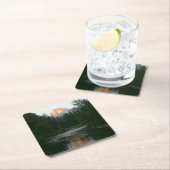 Halve Dome Sunset in Yosemite National Park Kartonnen Onderzetters (Insitu)