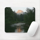 Halve Dome Sunset in Yosemite National Park Muismat (Met muis)