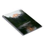 Halve Dome Sunset in Yosemite National Park Notitieboek (Rechterzijde)