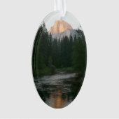 Halve Dome Sunset in Yosemite National Park Ornament (voorkant)