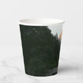 Halve Dome Sunset in Yosemite National Park Papieren Bekers (Voorkant)