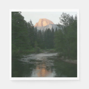 Halve Dome Sunset in Yosemite National Park Servet